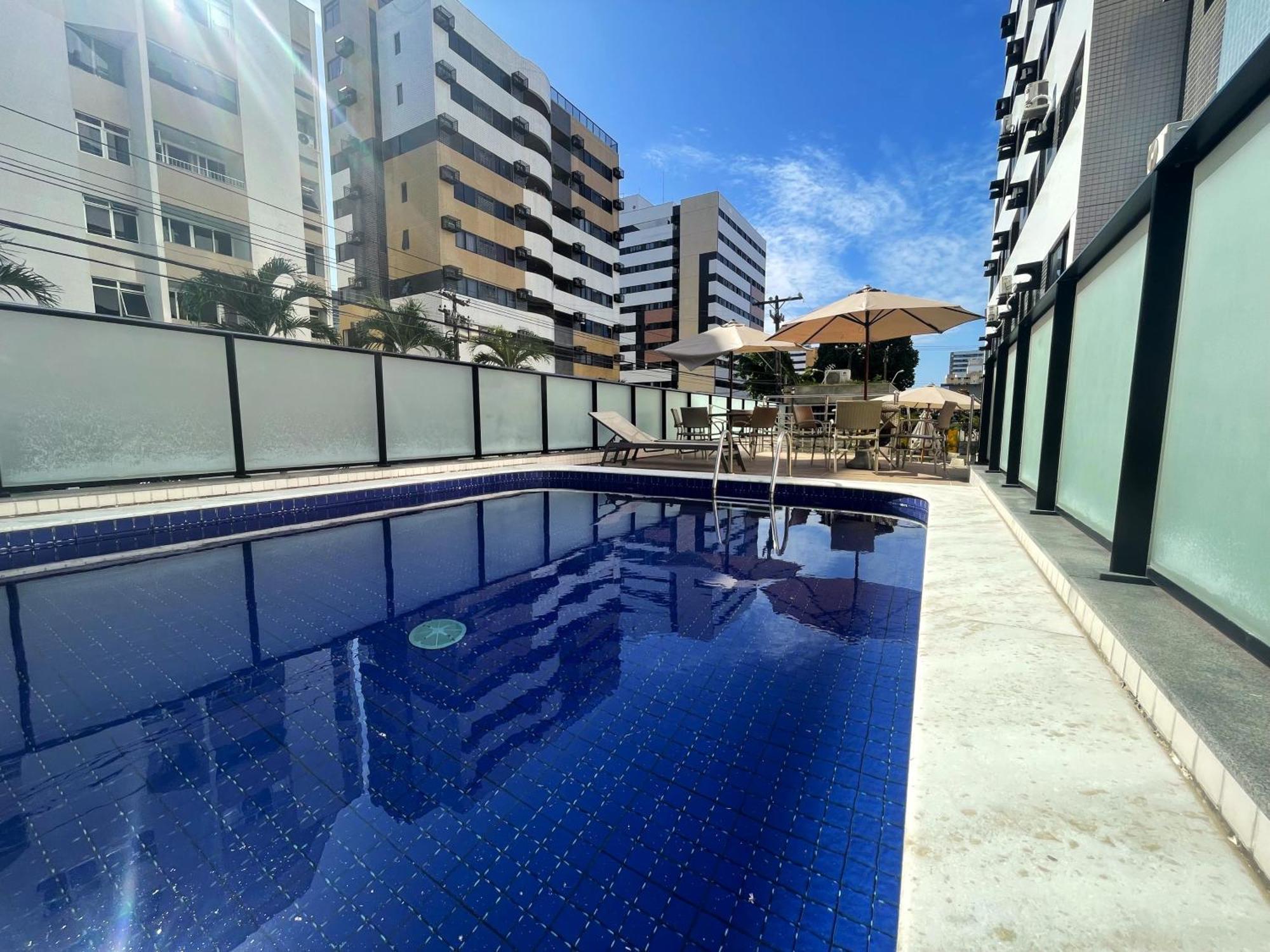 Apto 250M Da Praia Em Ponta Verde I Piscina I Garagem 709 Масейо Экстерьер фото