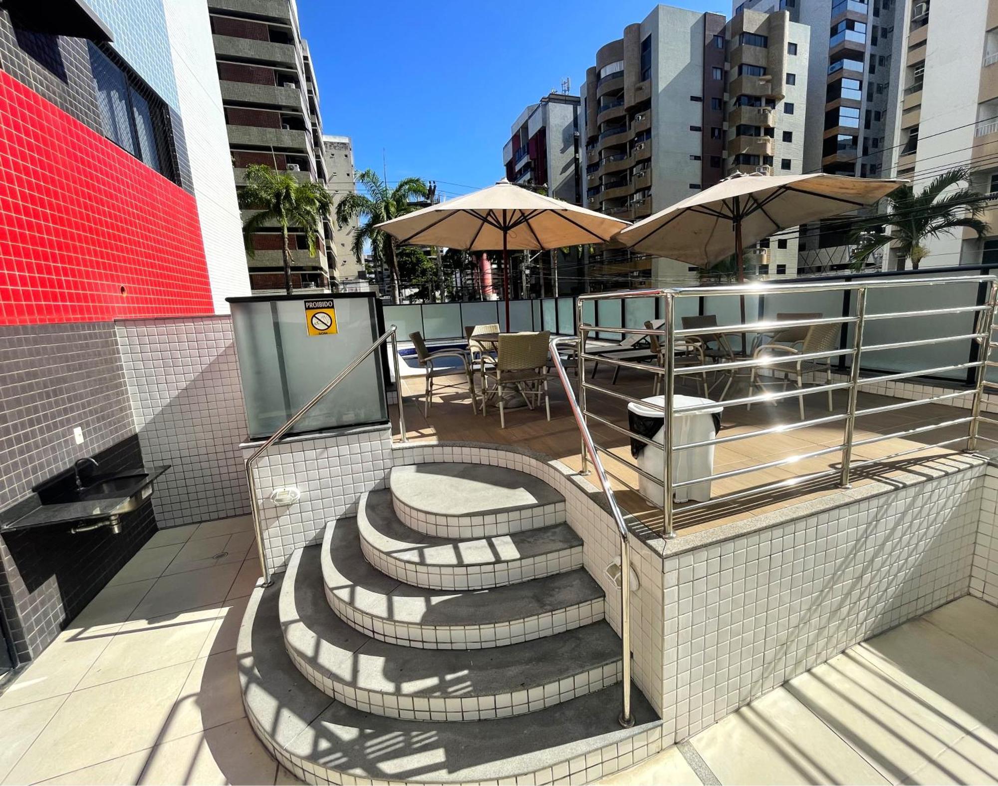 Apto 250M Da Praia Em Ponta Verde I Piscina I Garagem 709 Масейо Экстерьер фото