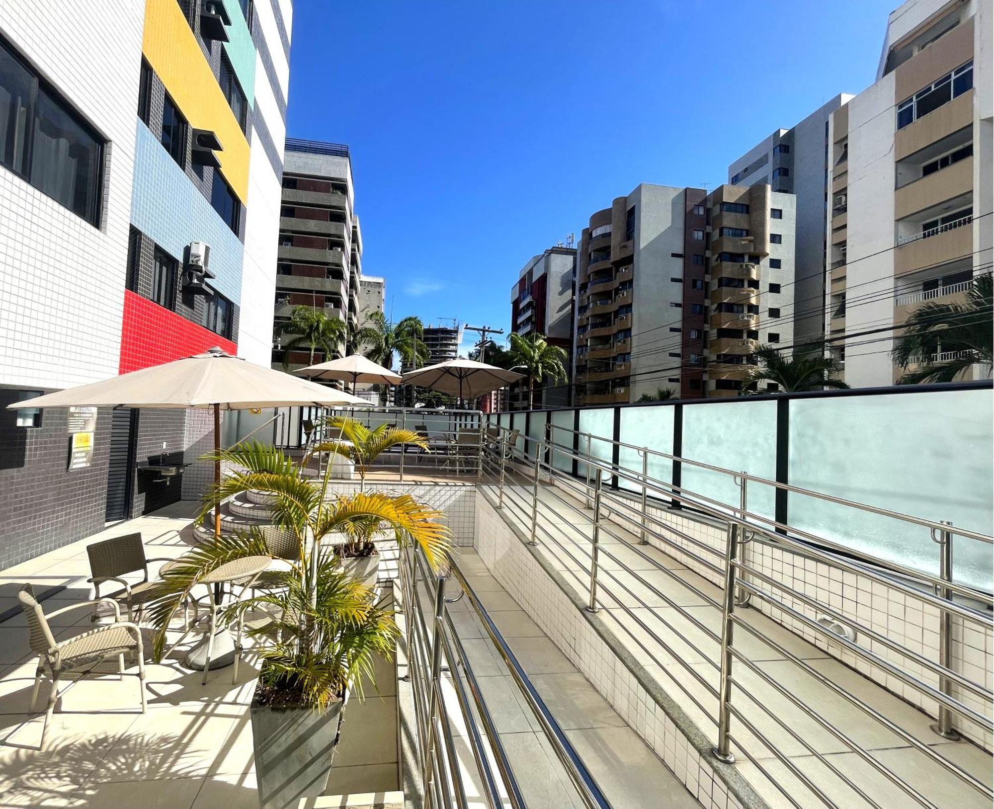 Apto 250M Da Praia Em Ponta Verde I Piscina I Garagem 709 Масейо Экстерьер фото